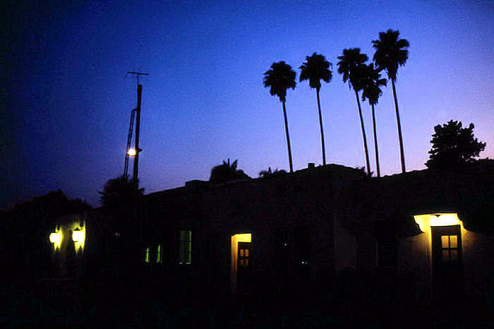 Santa Fe Depot at Night