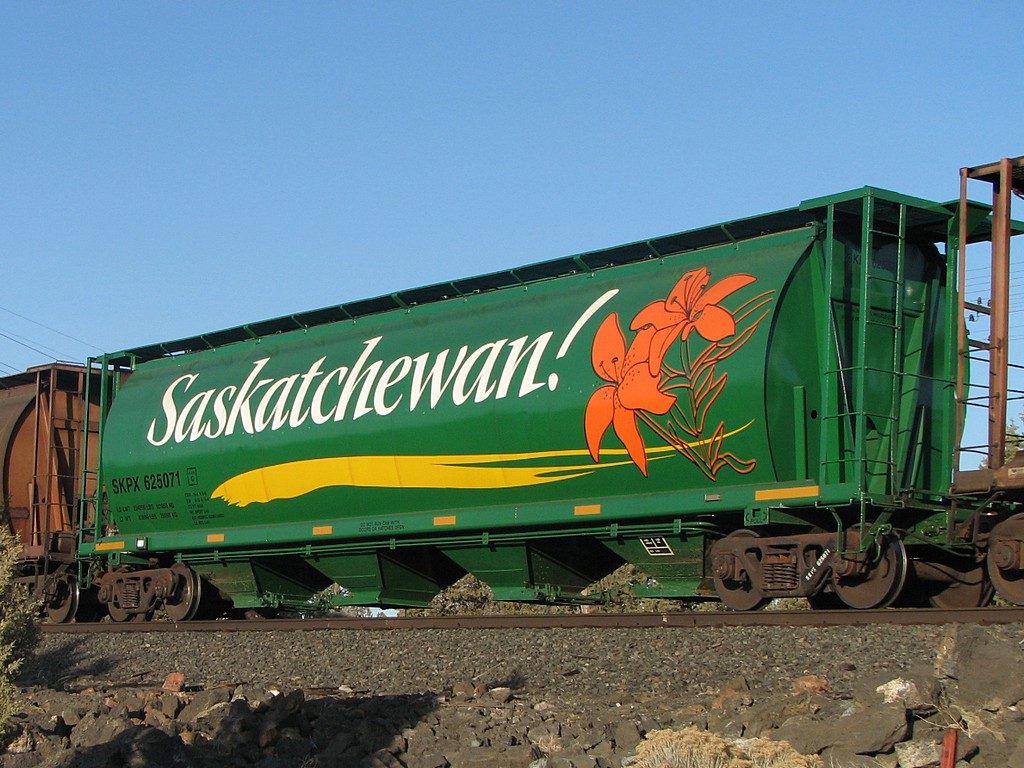 Saskatchewan covered hopper