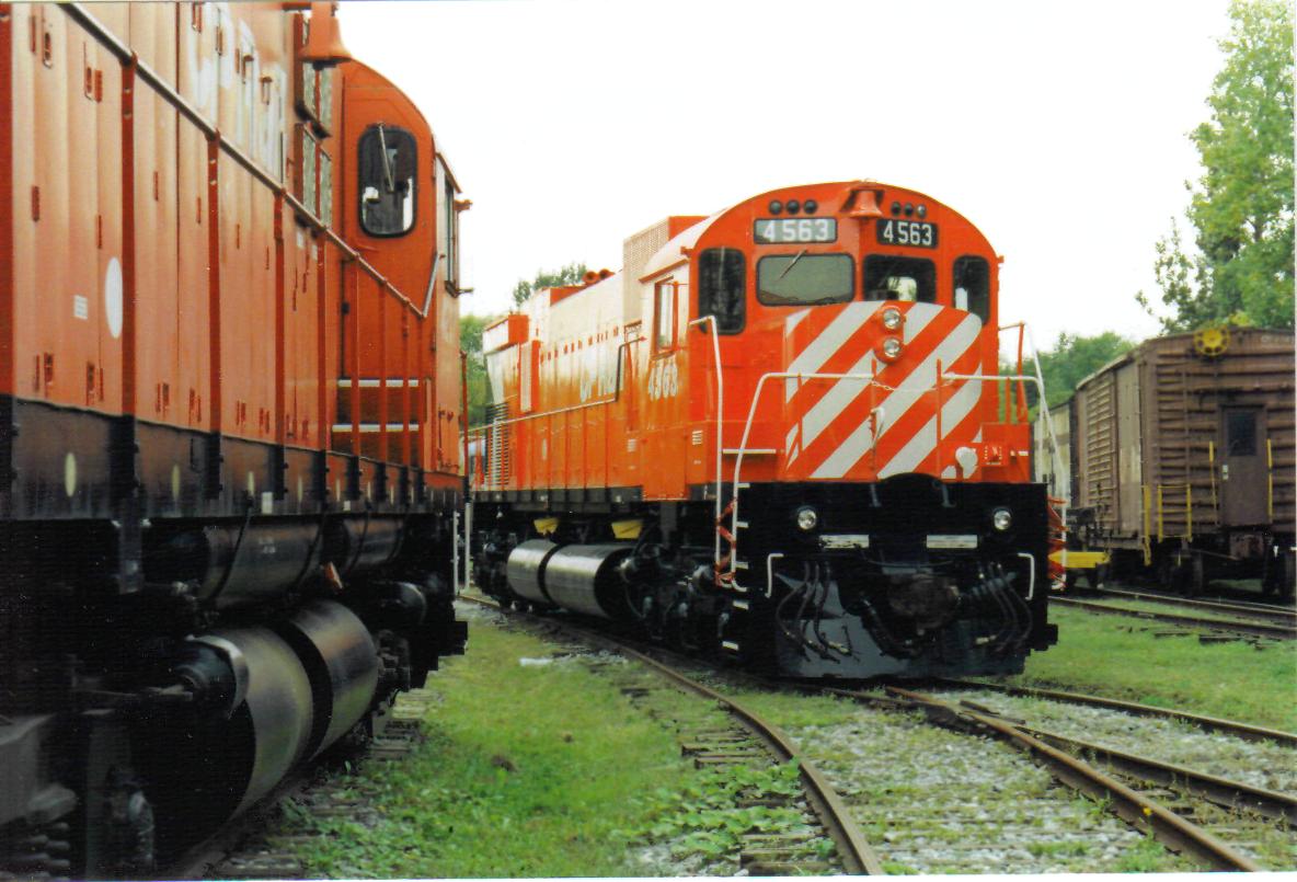 Scenes at Exporail, St. Constant, Quebec