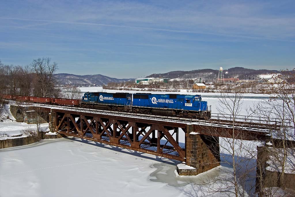 SD50's dash through the snow