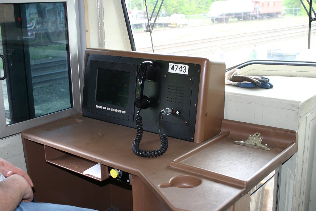 SD70MAC Conductors Side