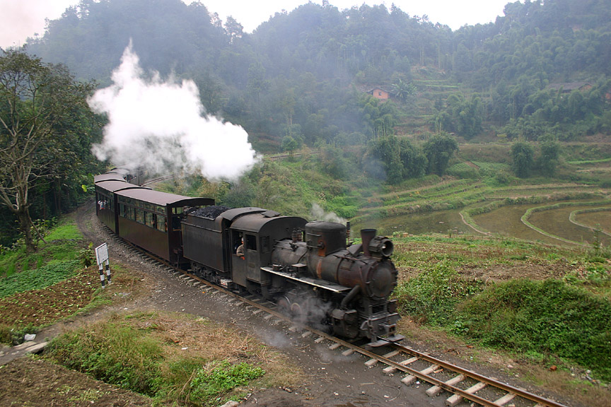 Shibanxi narrow gauge, China