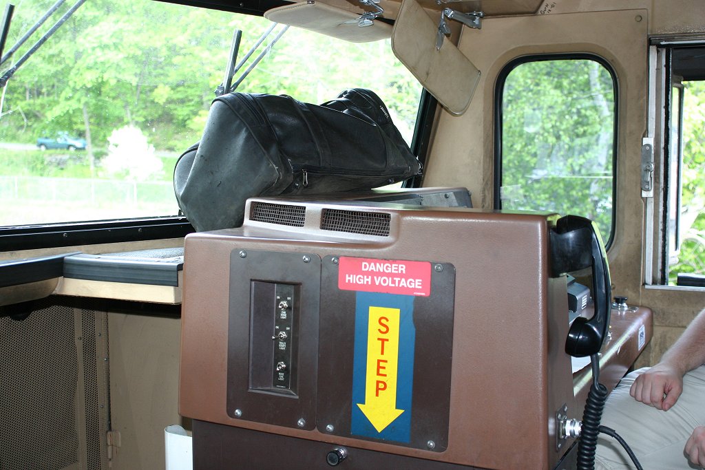 Side view of a AC6000CW cab