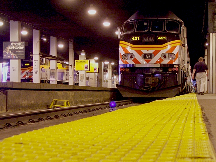 Sitting at Union Station