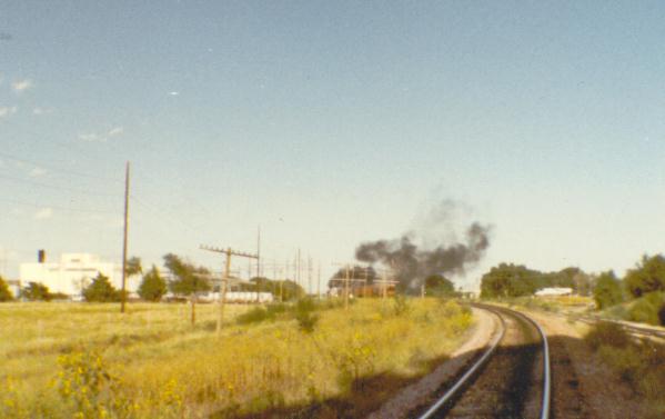 Smoky departure from Colby