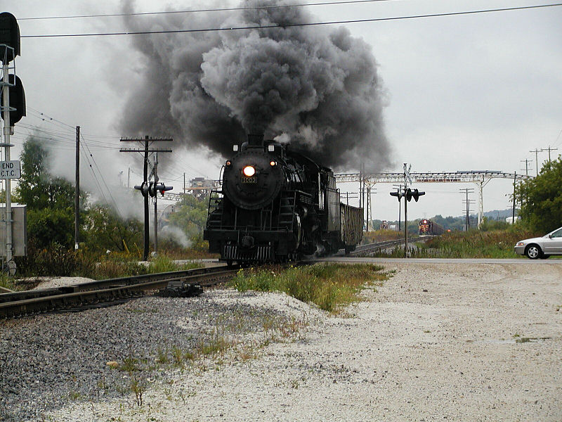 Soo 1003 heading to Burlington WI