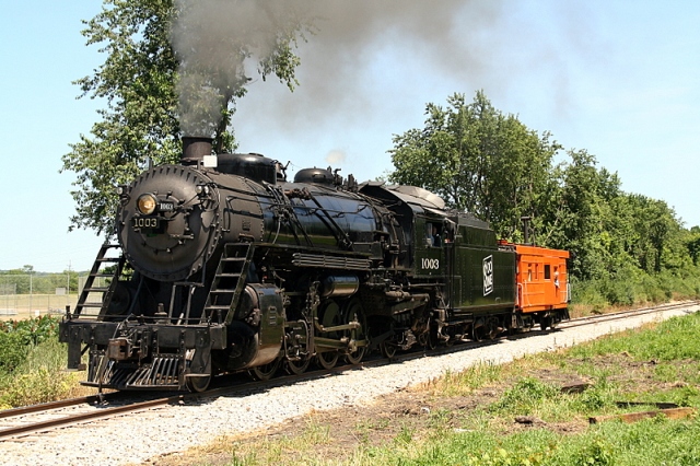Soo Line #1003 Caboose Hop June 30 2007