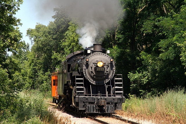 Soo Line #1003 Caboose Hop June 30 2007
