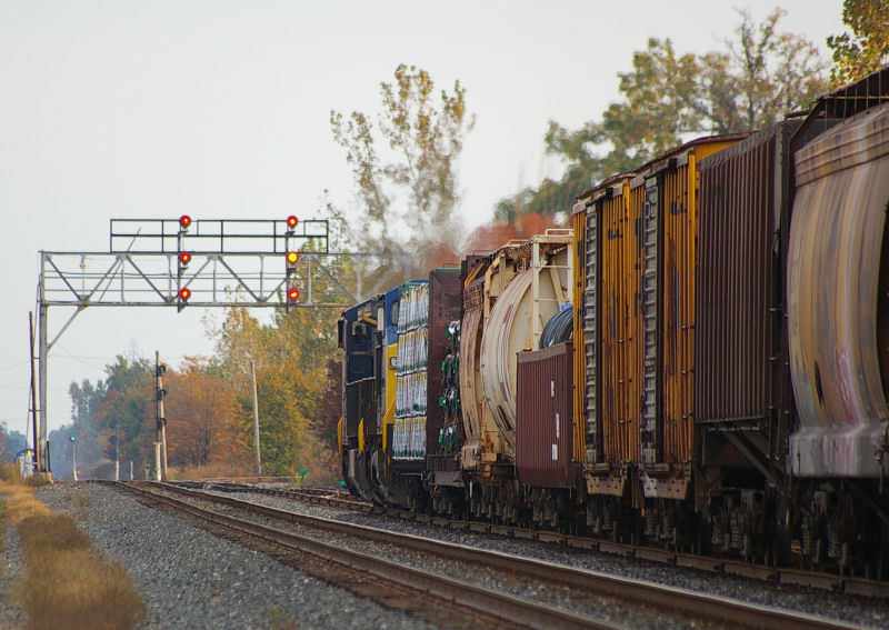 South Bound into Ridgeway Ohio.