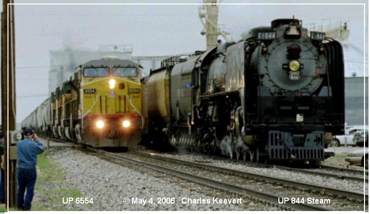 South Central Express Heritage Tour 2006 - UP 844 Steam