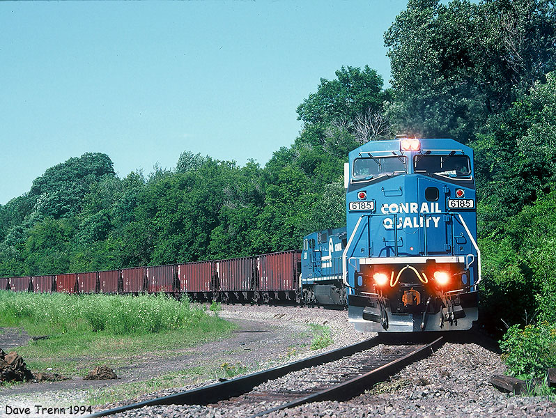 Southbound Conrail ZWM-445