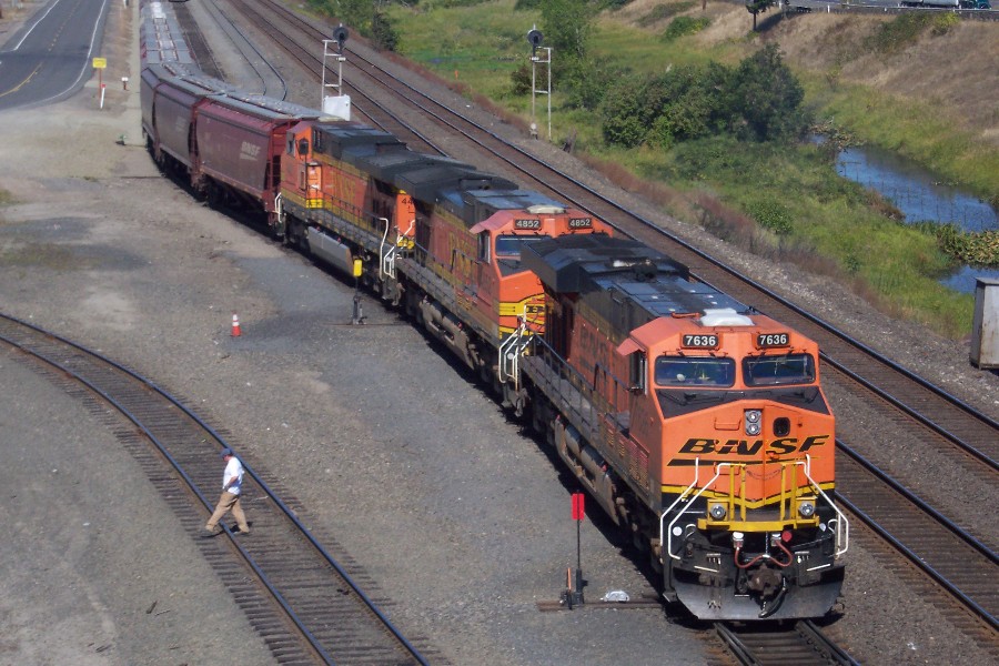southbound empties