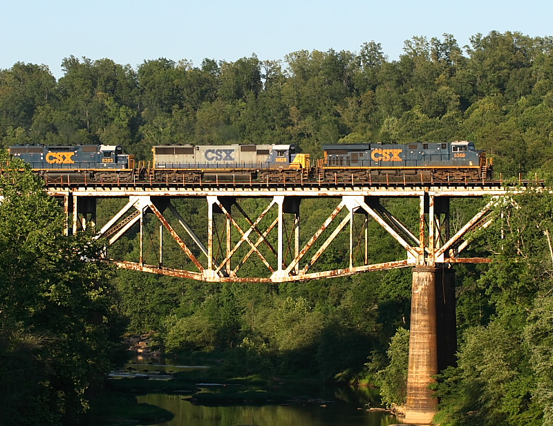 Southbound on the CSX