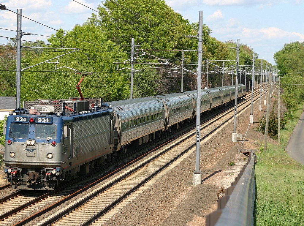 Southbound on the NEC