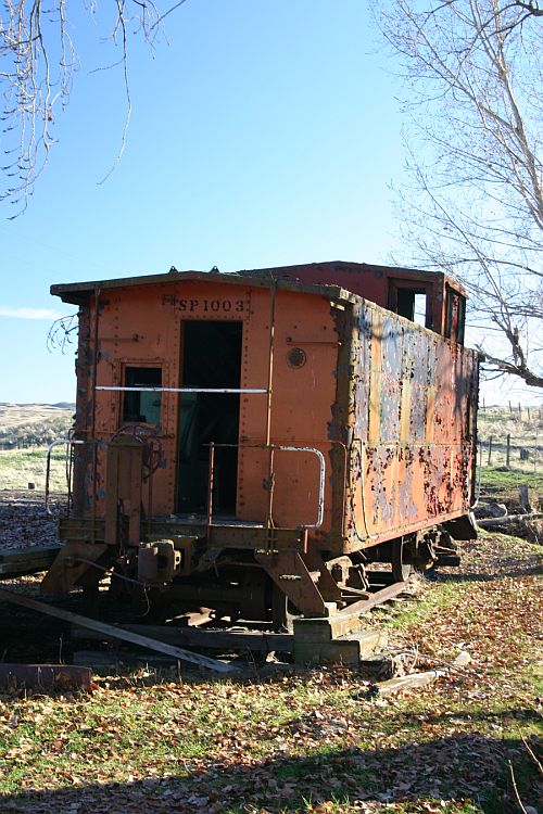 SP Caboose at Rest