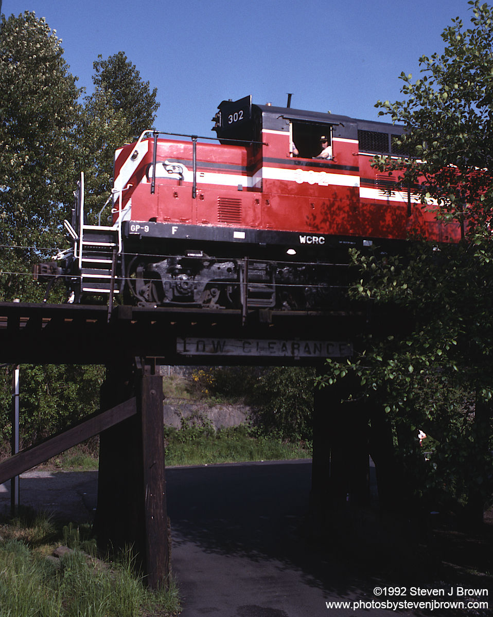 Spirit Of Washington Dinner Train's first revenue run at Renton, Washington