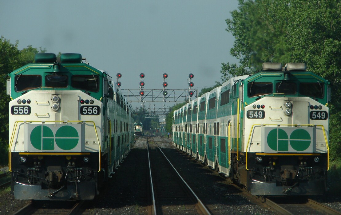 Splitting Through at Mimico East