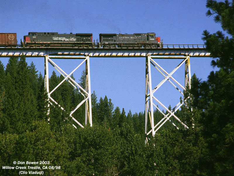 SSW 8056 east Clio, Viaduct