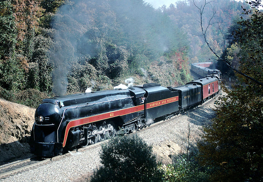 Steam in the mountains