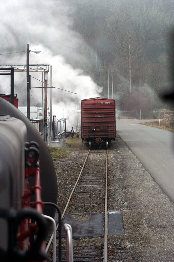 Steamed up Boxcar