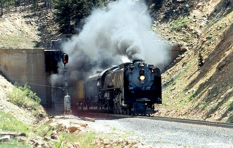 Steamy Tunnel in the Mountains