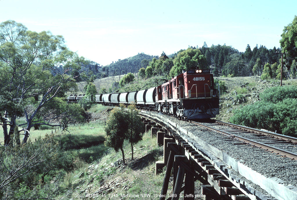 Steve's down-under train shots