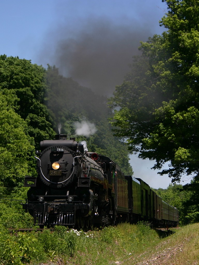 Storming up the grade