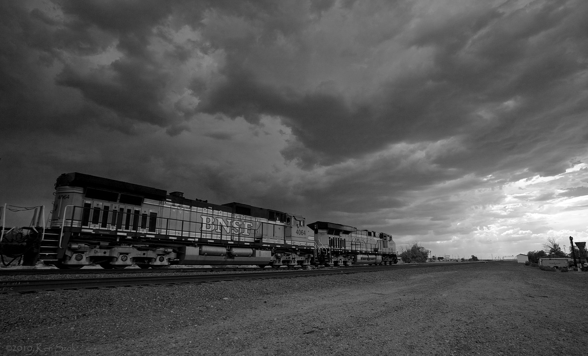 Stormy Skies over Daggett