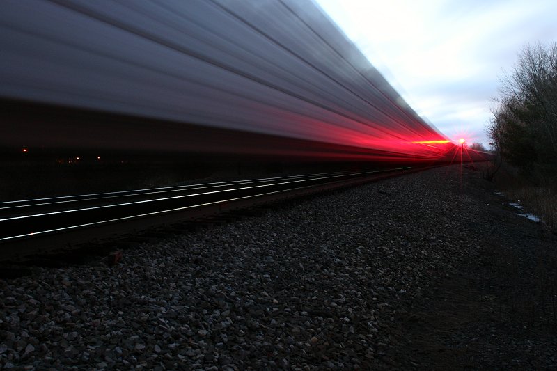Streaking past