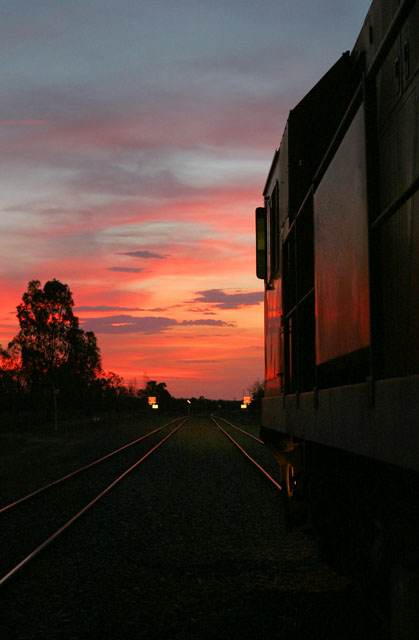 Sunset at Woldston