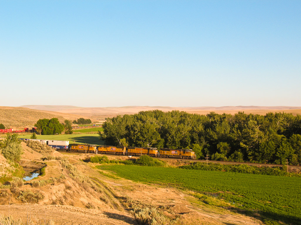 Sunset in the Umatilla Valley