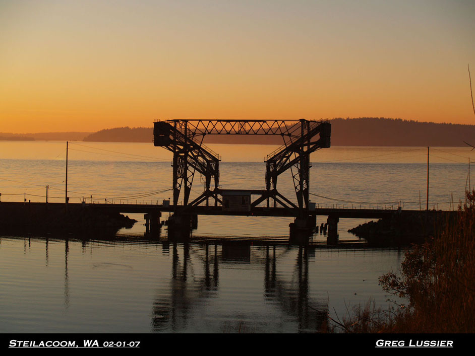 Sunset on the BNSF