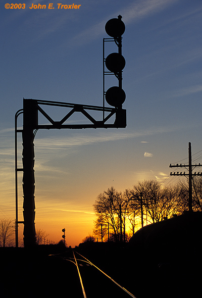 Sunset on the NS Wabash