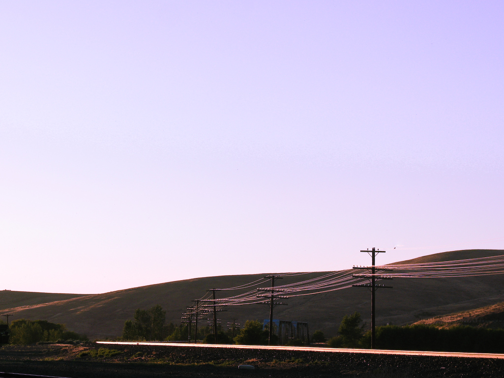 Sunset on the Union Pacific