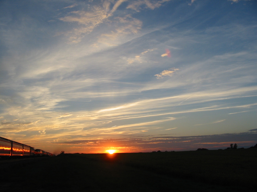 Sunset On The UP