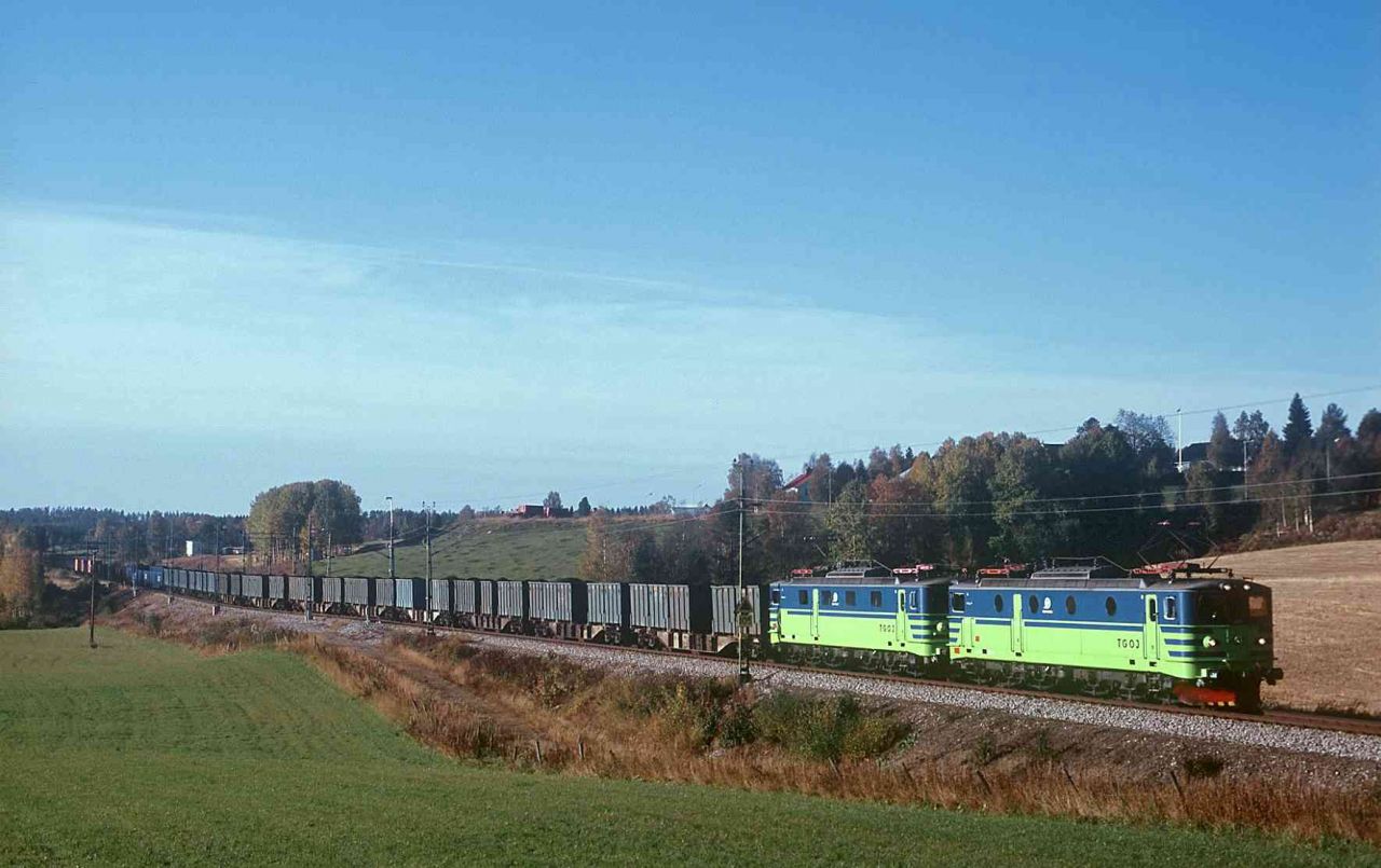 Swedish Freight on the Norra Stambana