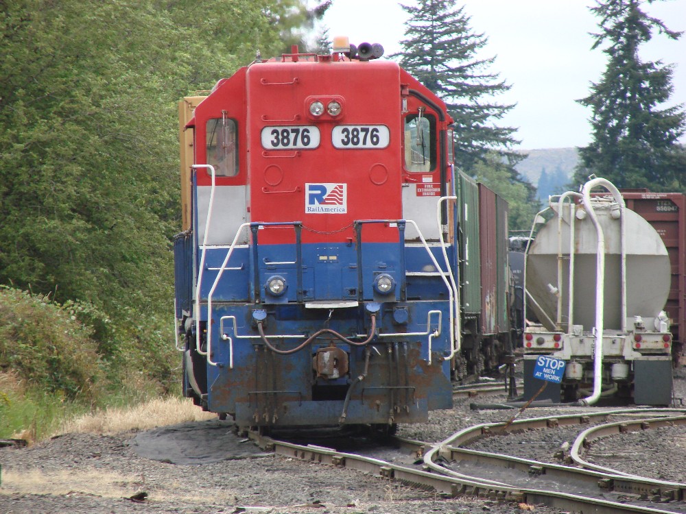 Switching Duties at the PSAP Yard,Elma,WA
