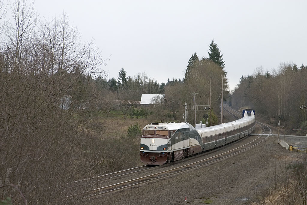 Talgo on Napavine Hill
