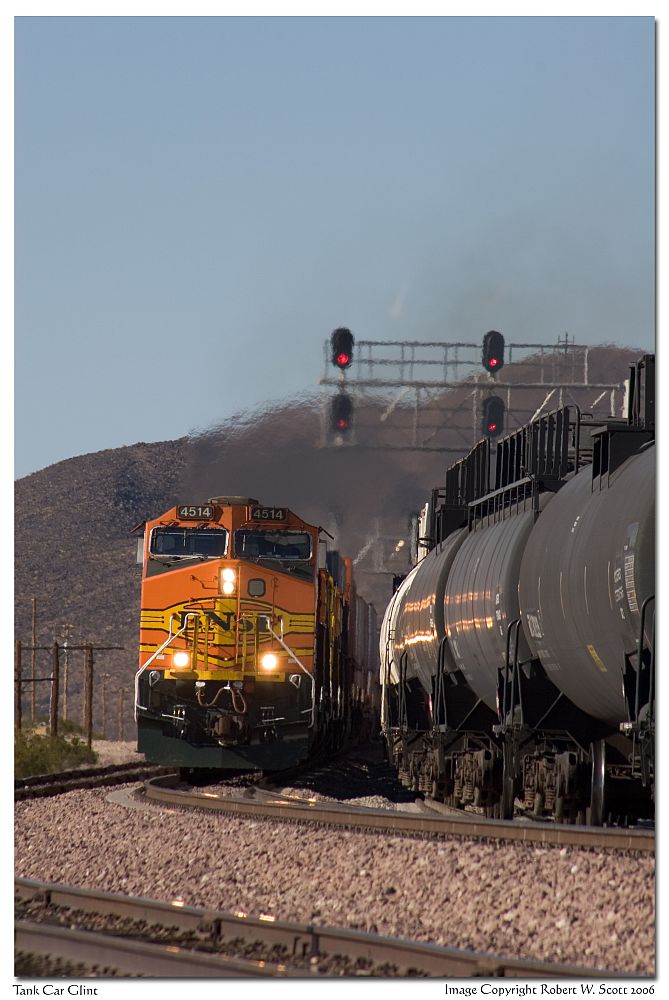 Tank Car Glint