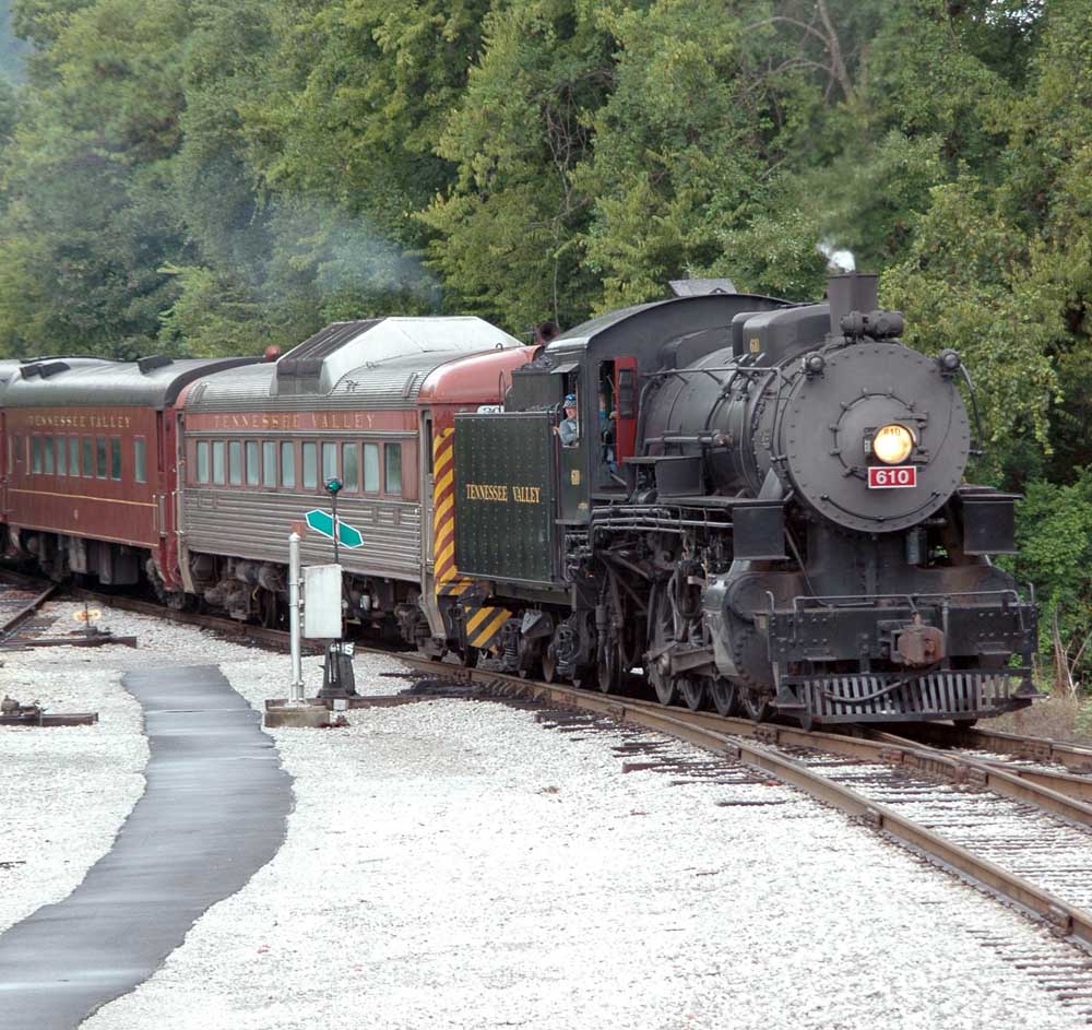 Tennessee Valley Railroad Display