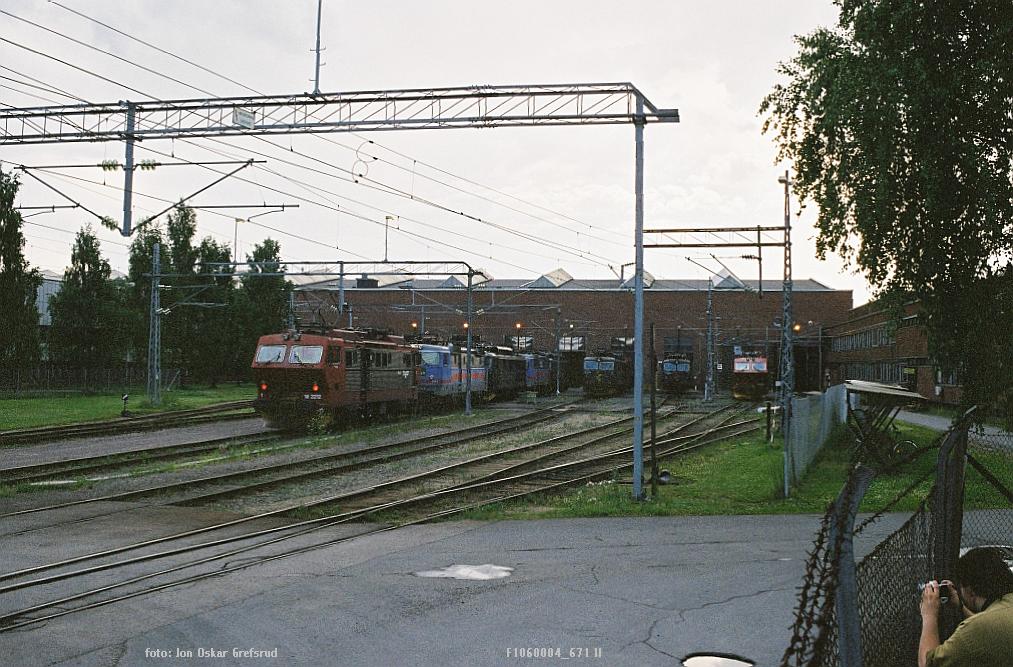 The repair shop at Grorud