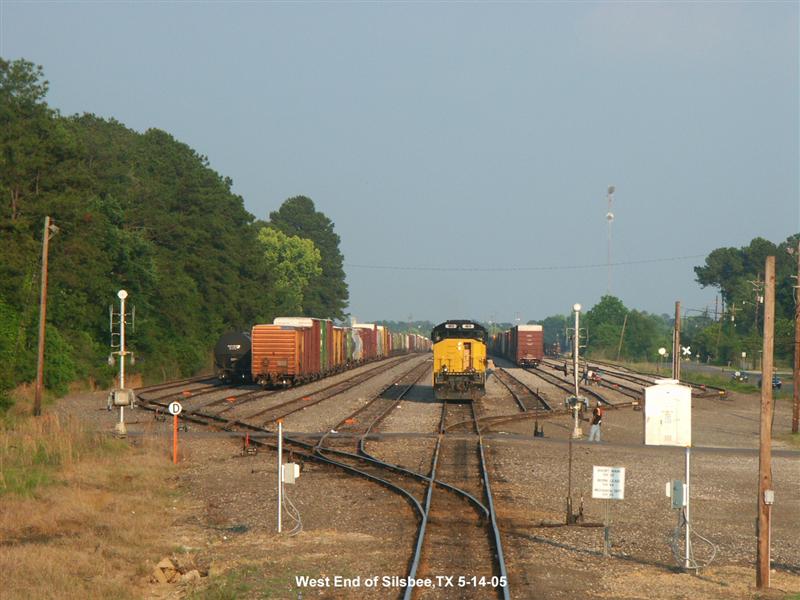The West End of Silsbee Yard