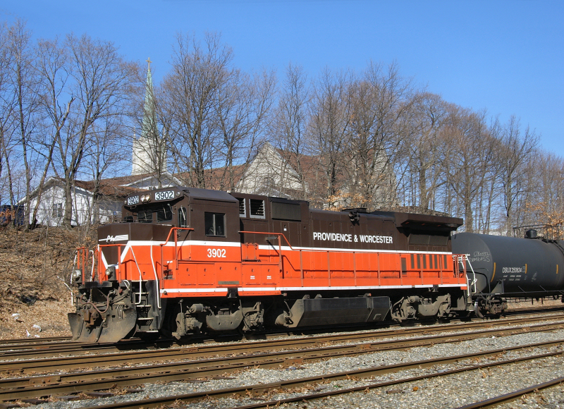 Train PR-2 at the Valley Falls Yard