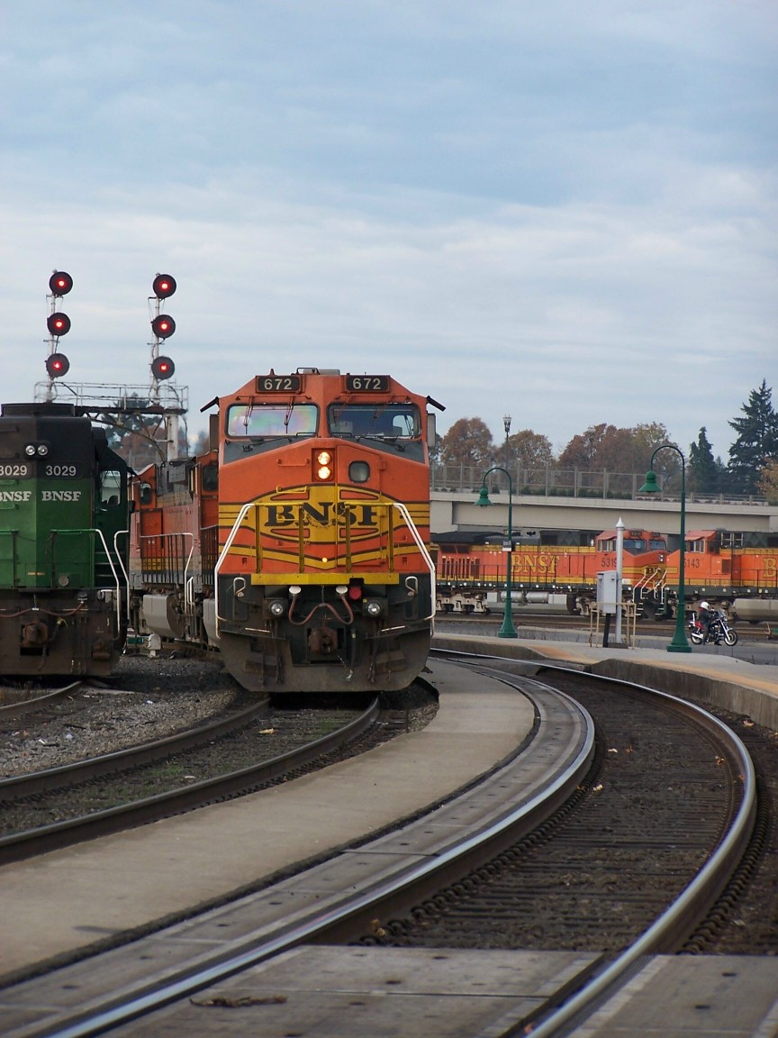 Trains everywhere!