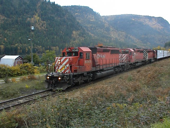 Trains in the Kootenays