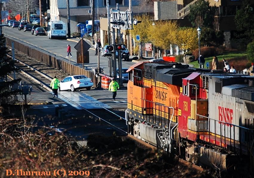 Turn right at the tracks