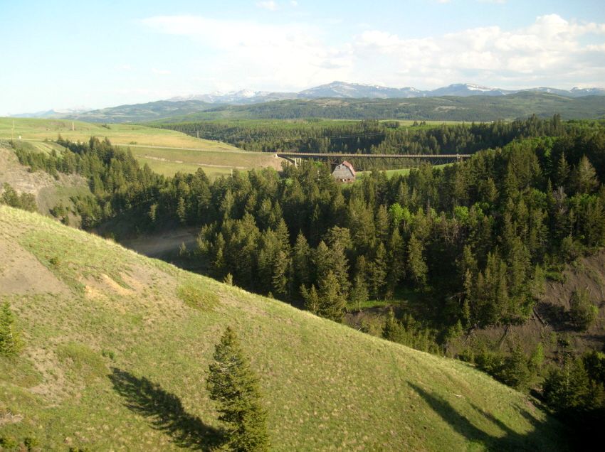 Two Medicine bridge?