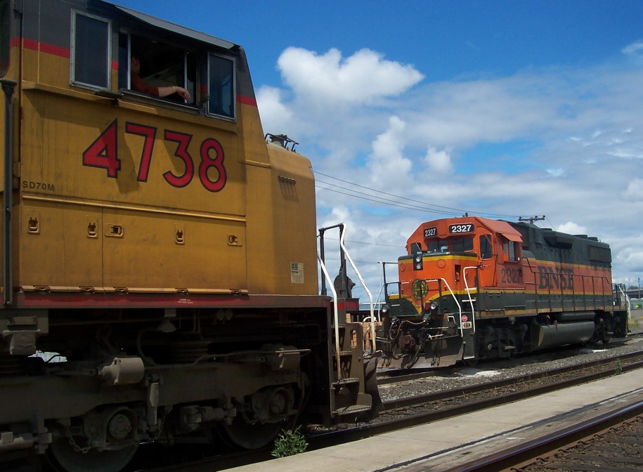 Two Railroads Colide
