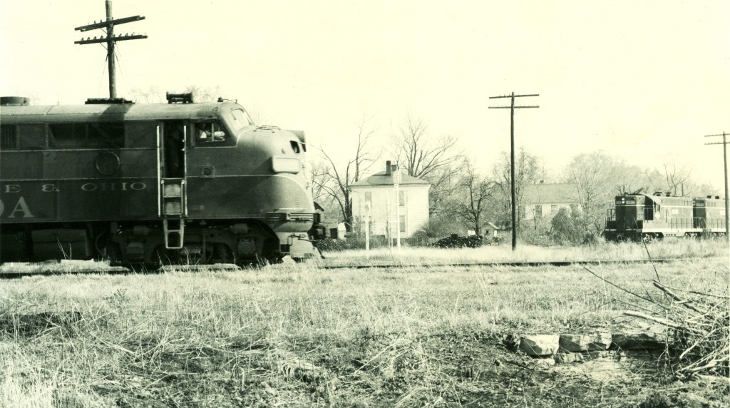Two train in Delavan Il