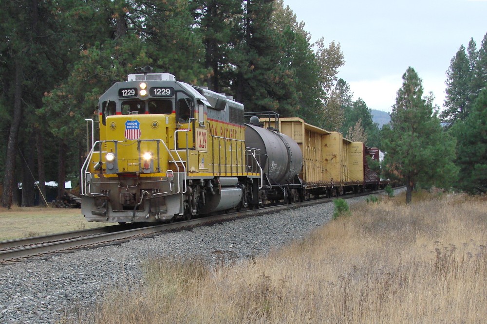 Union Pacific Local northbound thru Naples,Idaho